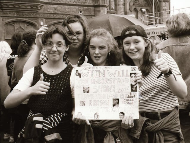 The Boyzone Roadshow in Derry back in July 1995