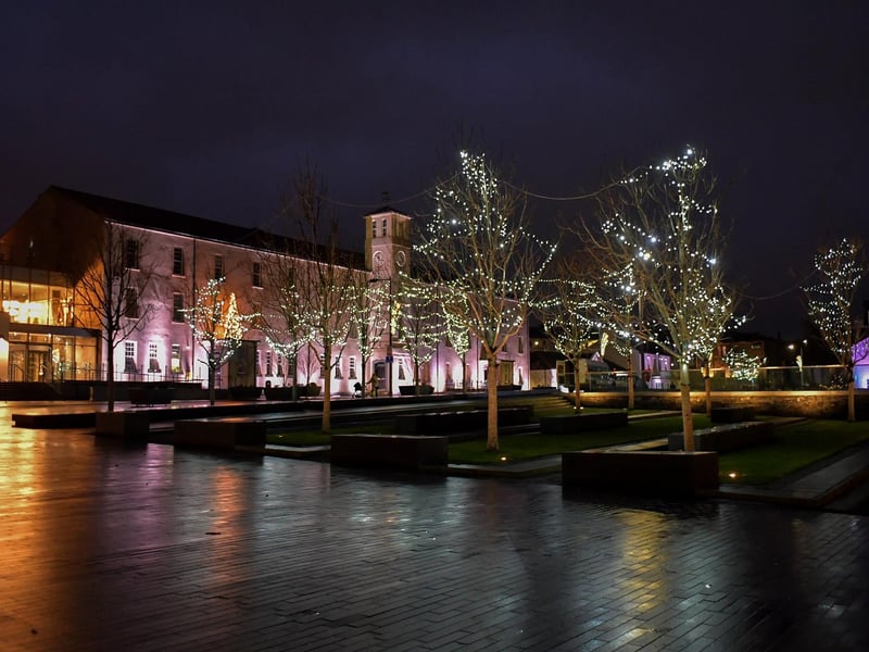 Christmas lights in Derry. Photo:George Sweeney