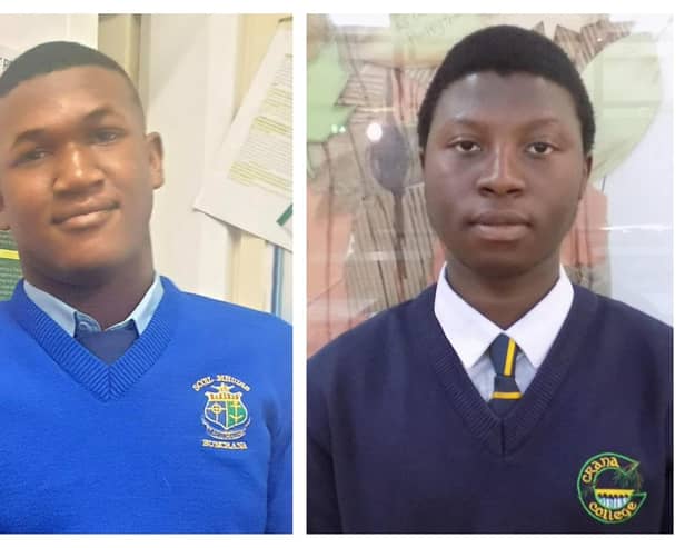 The late Emmanuel Familola and Matt Sibanda. Pictures with permission from Scoil Mhuire and Crana College.