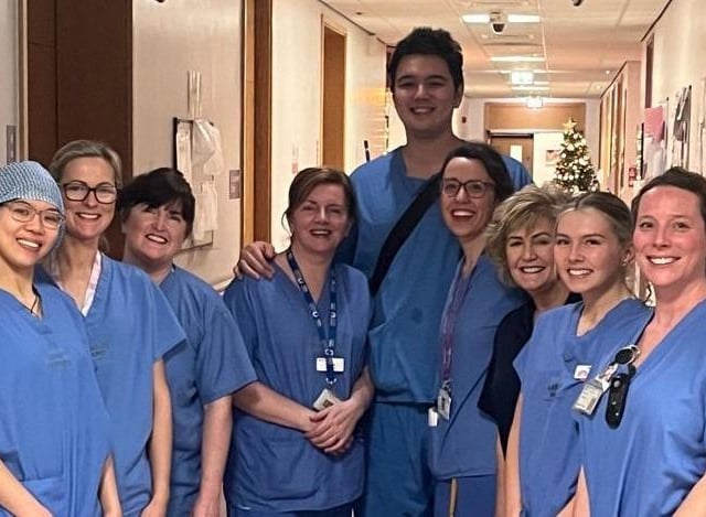 The Labour Team at Altnagelvin Hospital.