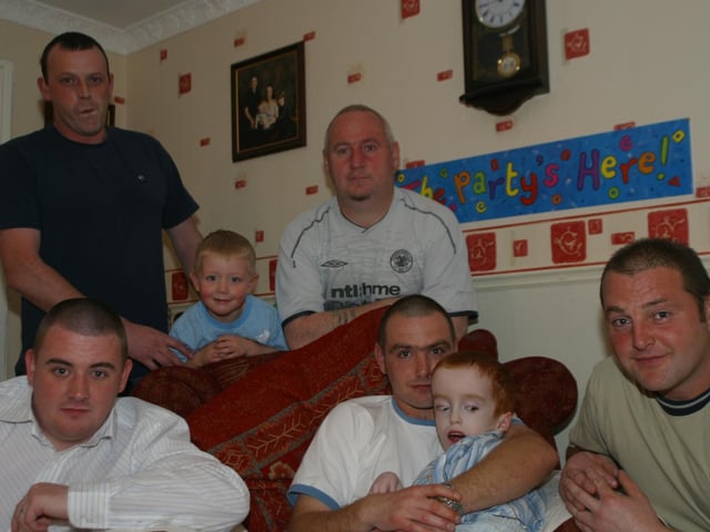Derry parties in October 2004. John Doherty
