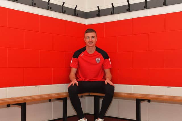 Mark Connolly believes newboy Daniel Kelly will be a 'fantastic' addition to the Derry City dressing room. Photo: George Sweeney