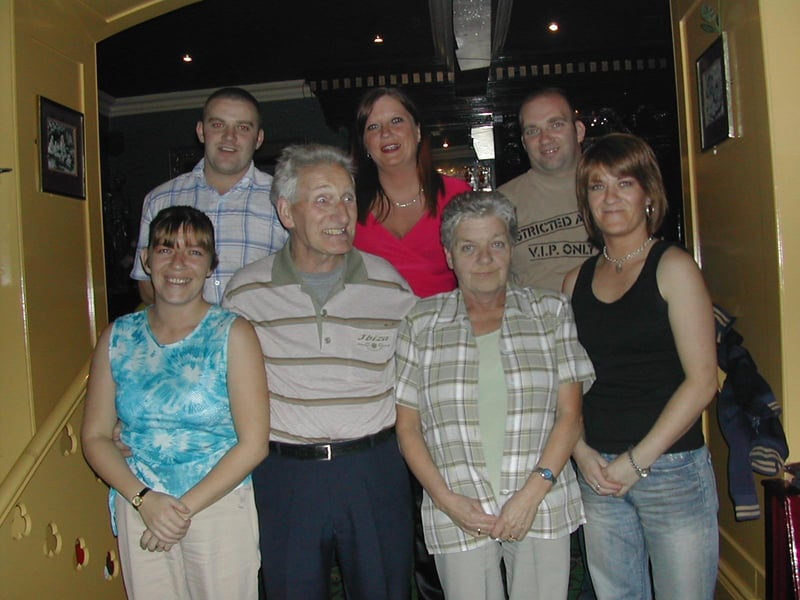 Derry people partying in September 2003