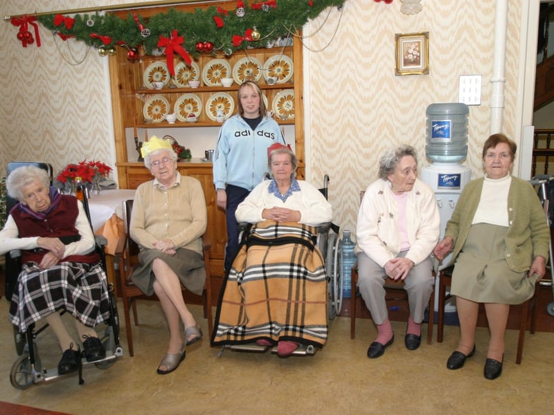 Christmas parties in Derry in December 2003.