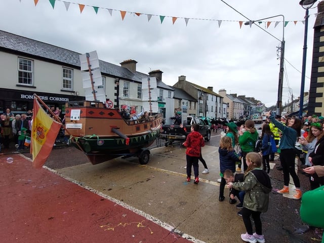 St Patrick's Day in Moville March 17, 2023.