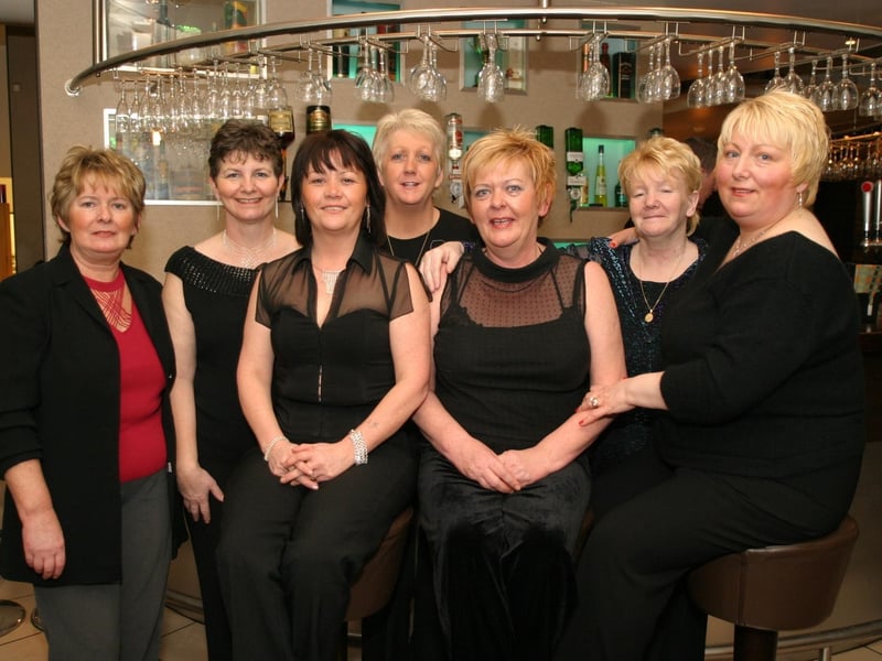 Party celebrations back in 2004: Cathy Doherty.