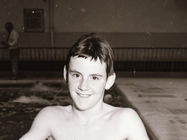 Kevin Wilson, Ulster Young Swimmer of the Year.