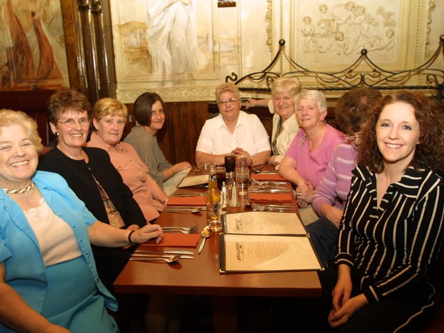 Mary Ramsey, Margaretta Nash, Eilish Godfrey, Charlene Nash, An Wilson, Codda Johnston, Kathleen Harkin and Siobhan Sandy.