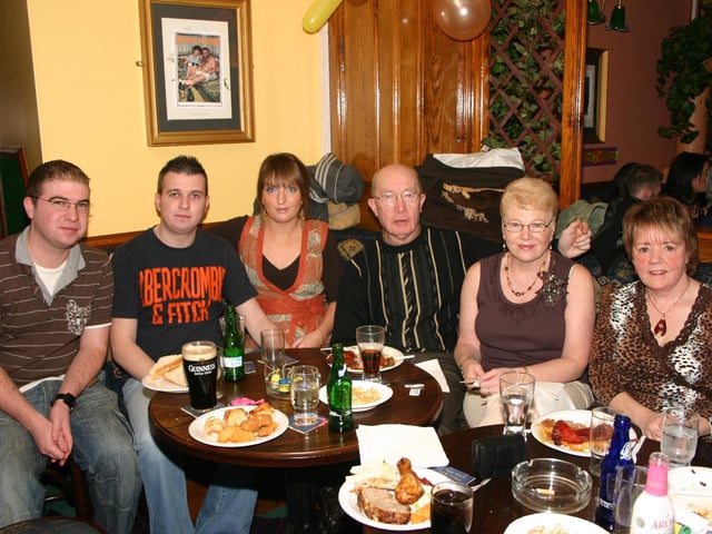 left tm right John, Roy, Laura, George, Theresa and Francies. 2318/dd