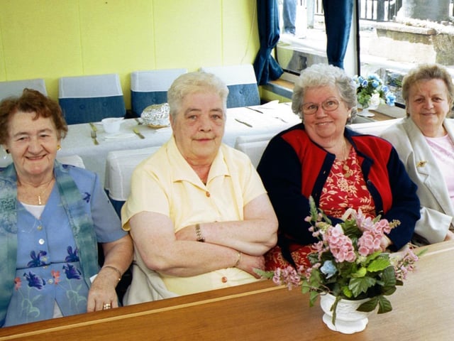 L/R:- Jennie Connolly, Rose Loughrey, Sally Duffy and Audrey Rodgers. 150803HG16