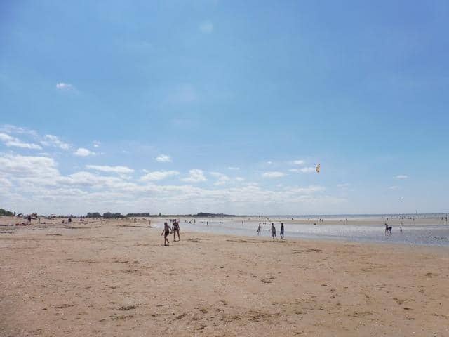 A beach in Normandy