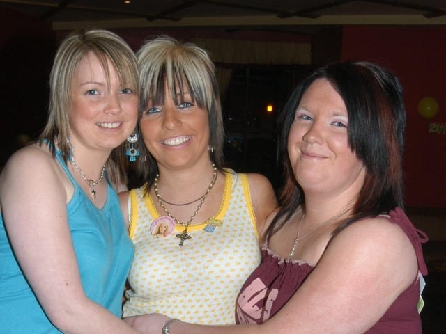 Louise Collins' birthday celebrations 20 years ago.