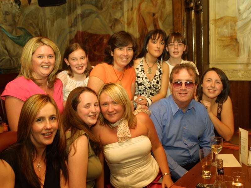 Pictures of Derry people partying in June and July 2003