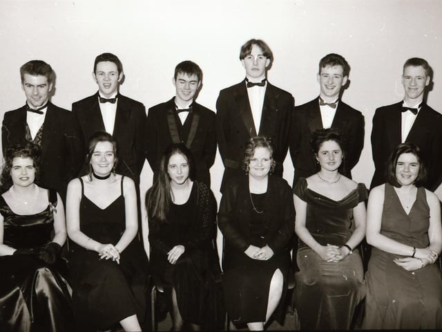 30 years ago: St Columb's College formal back in January 1994.:St Columb's College formal 1994