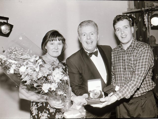 Mr & Mrs with Julian Simmons at the Delacroix.
