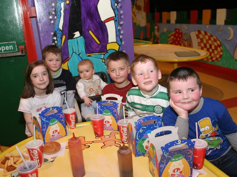 Parties and celebrations back in 2004: Ronan McIvor.