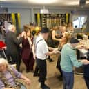 Oakleaves Care Centre residents enjoying a 1920s themed party on Friday last.