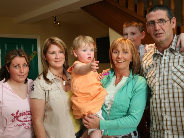 Parties and celebrations in April 2005: Zoe Harrigan.