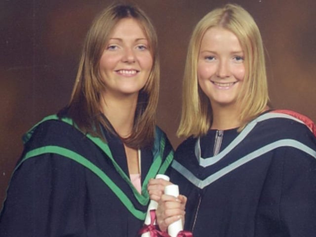 Derry graduation pictures from 20 years ago in September 2003