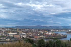 View of Derry from Eskaheen.