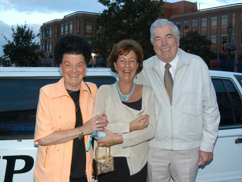 Celebrations with Jean McGahey.