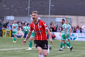 Jamie McGonigle has joined Coleraine from Derry City for an undisclosed fee.
