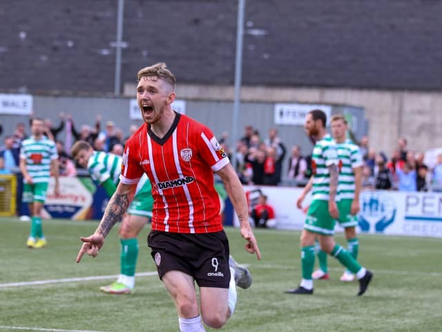 Jamie McGonigle has joined Coleraine from Derry City for an undisclosed fee.