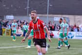 Jamie McGonigle has joined Coleraine from Derry City for an undisclosed fee.