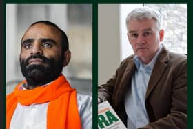 Mansoor Adafyi and Tommy McKearney.