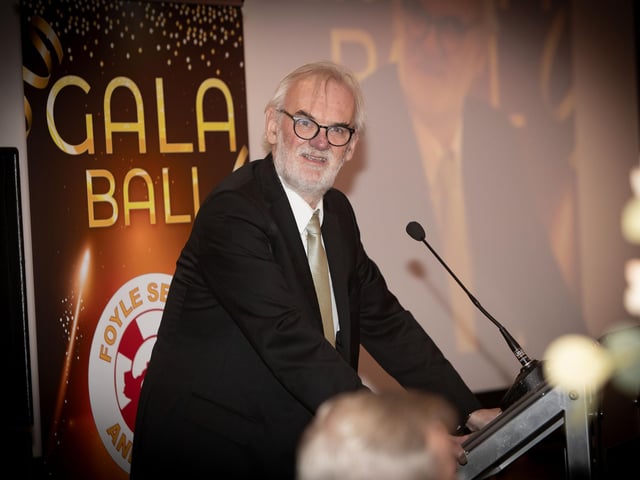 Tim McGarry, who hosted the event.