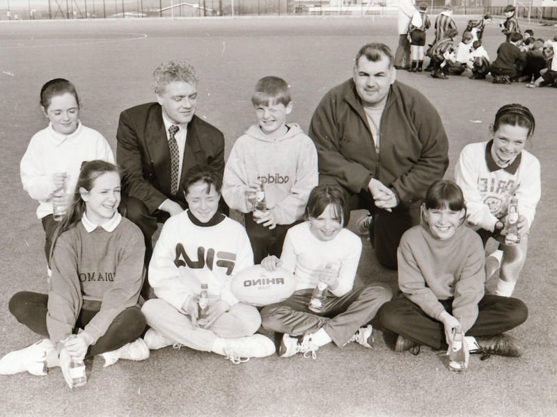 Mini Rugby photos taken 30 years ago in Creggan.