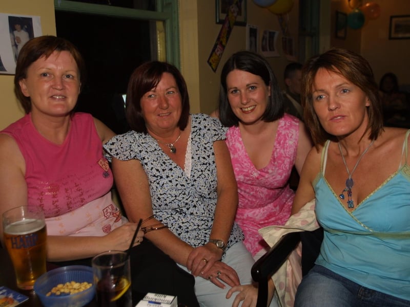 Parties and celebrations in Derry back in August 2004. Rosemary Coyle and Michelle Bratton