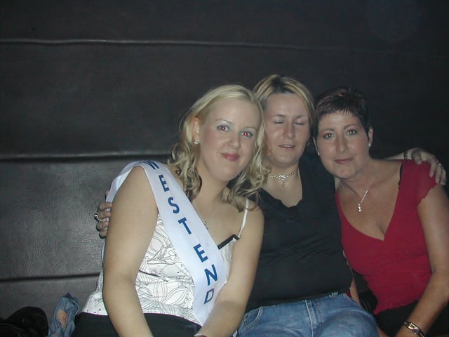 Ladies partying in Zone in Buncrana 20 years ago.