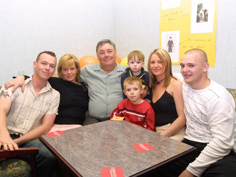 Paul Dunne, Sheila Dunne, Damian Dunne, Eoin Dunne, Daniel Dunne, Fiona Dunne and David Dunne.