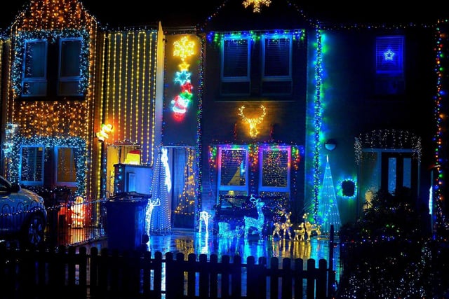 Colourful Christmas Drive aka Racecourse Drive. Photo: George Sweeney.  DER2244GS – 037