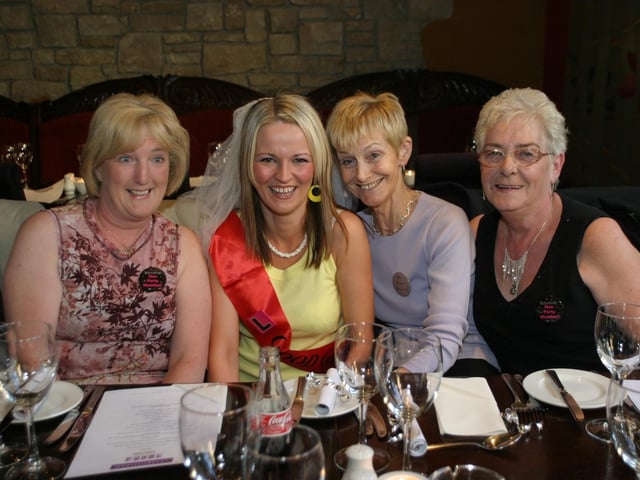 Parties and celebrations in 2004: Siobhan McBride.