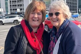 Original Derry girls - Anne Magee and Kathleen McCafferty / Doherty