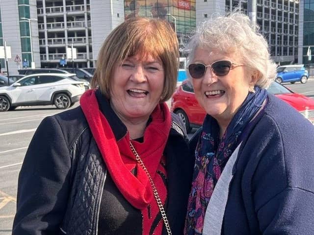 Original Derry girls - Anne Magee and Kathleen McCafferty / Doherty