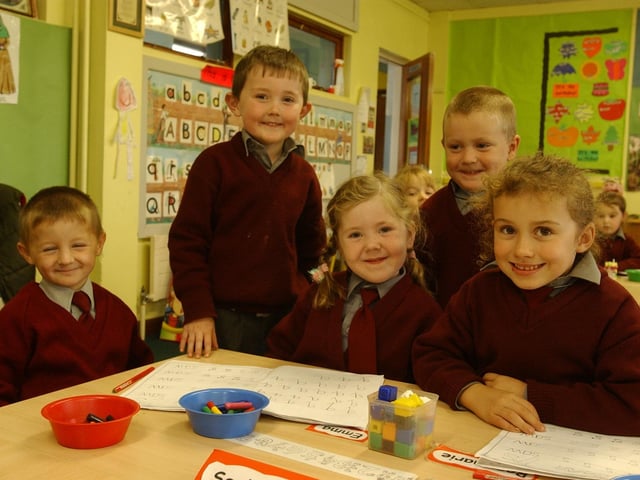 20 YEARS ON: Pictures of Derry children starting primary 1 in September 2003