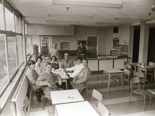 Pictured are staff at the BSC Shoe Factory in Derry back in 1974.