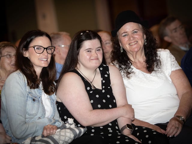 Audience members enjoying the Feile's Martin Hayes Concert on Sunday night at St. Columb's Hall. (Photos: Jim McCafferty Photography) : .