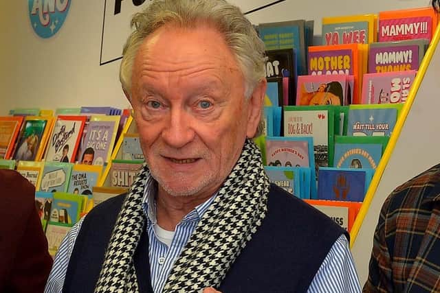 Derry born musician, songwriter and record producer Phil Coulter  pictured during a recent visit to Ferry Clever in Derry. Photo: George Sweeney.  DER2207GS – 019