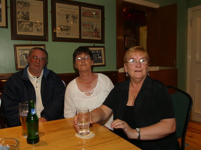 Parties and celebrations in July 2004: Liam Curran.