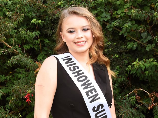 Abbie Kearney sponsored by Inishowen Surf School.