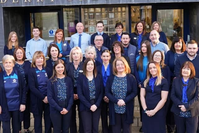 Credit Union staff pictured at its Abbey Street headquarters.
