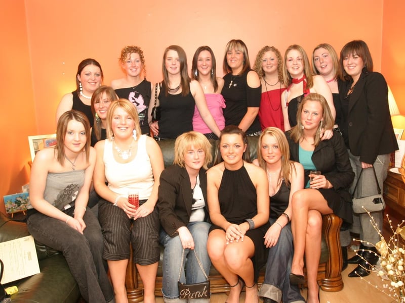 Celebrations back in 2004: Amy Crossan.