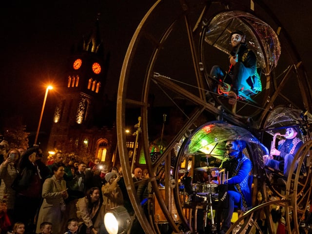 Magical scenes from the Derry Halloween parade.