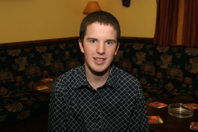 Parties and celebrations back in 2004: Paul Barr.