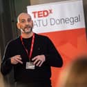 Gary Rutherford, Founder and Programme Director of ARC Fitness delivering his TEDx Talk