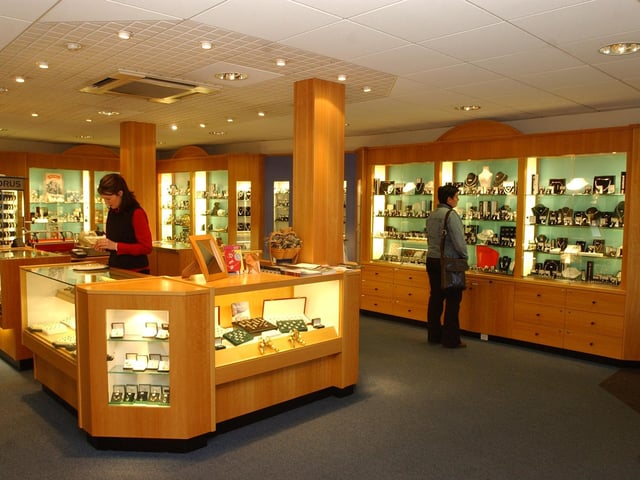 Neal Doherty Jewellers in Carndonagh, 2003.